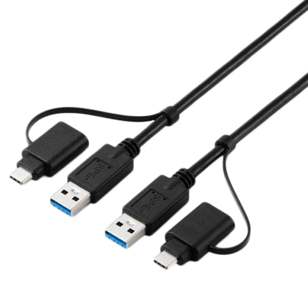 USB Type-C変換アダプター付きリンクケーブル｜ソースネクスト