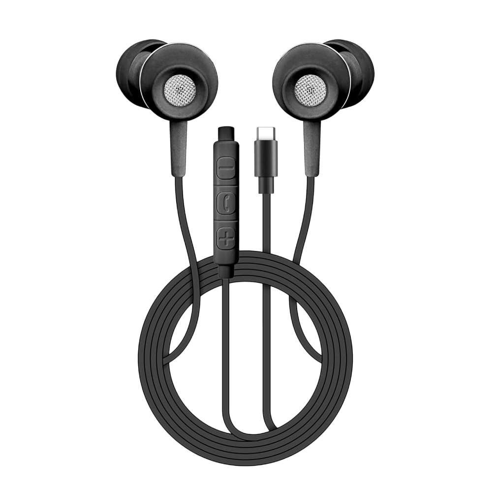 マイク付 USB-C有線イヤホン｜ソースネクスト