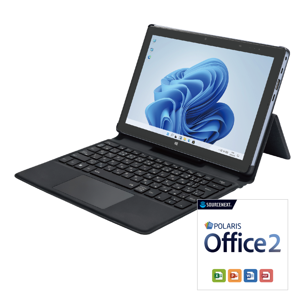10.1インチ 2in1 Windows タブレット｜ソースネクスト