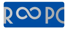R∞PCの青いステッカー