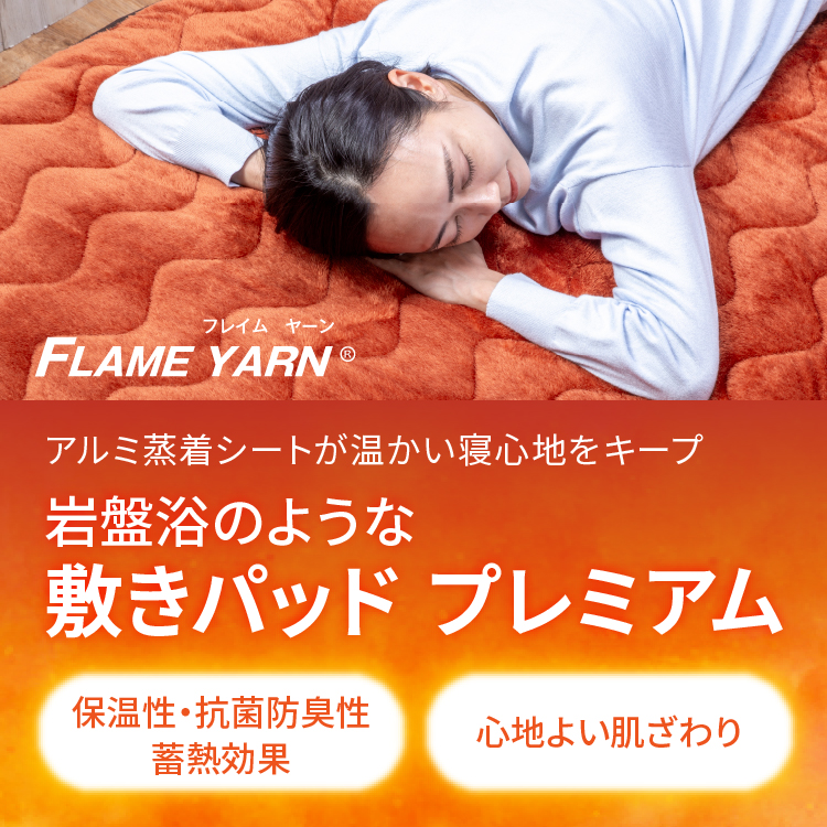 岩盤浴のような敷パッド プレミアム｜ソースネクスト